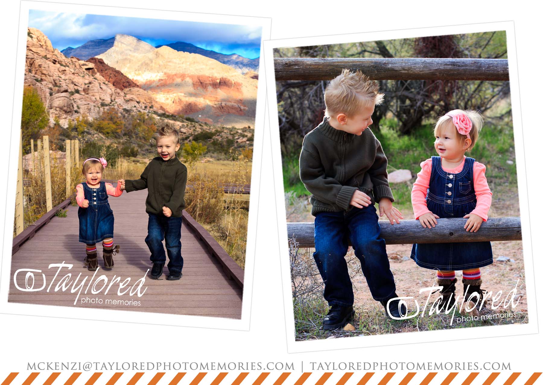 Vegas Family Pictures | Calico Basin | Holiday Photo Session