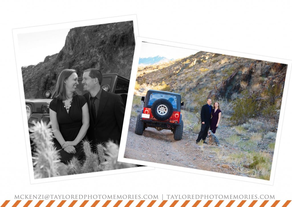 Las Vegas Elopement Photography | Anniversary Photo Shoot | Jeep | Adventure Wedding Photography