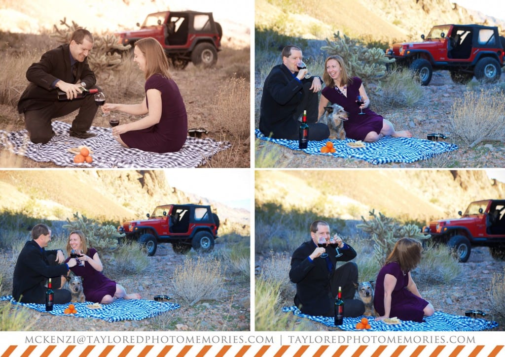 Las Vegas Elopement Photography | Anniversary Photo Shoot | Jeep | Adventure Wedding Photography