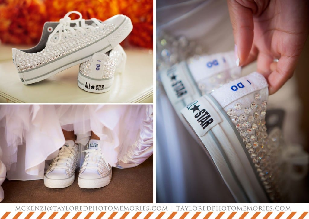 Chuck Taylor Wedding Shoes | Converse Wedding Shoes | Taylored Photo Memories