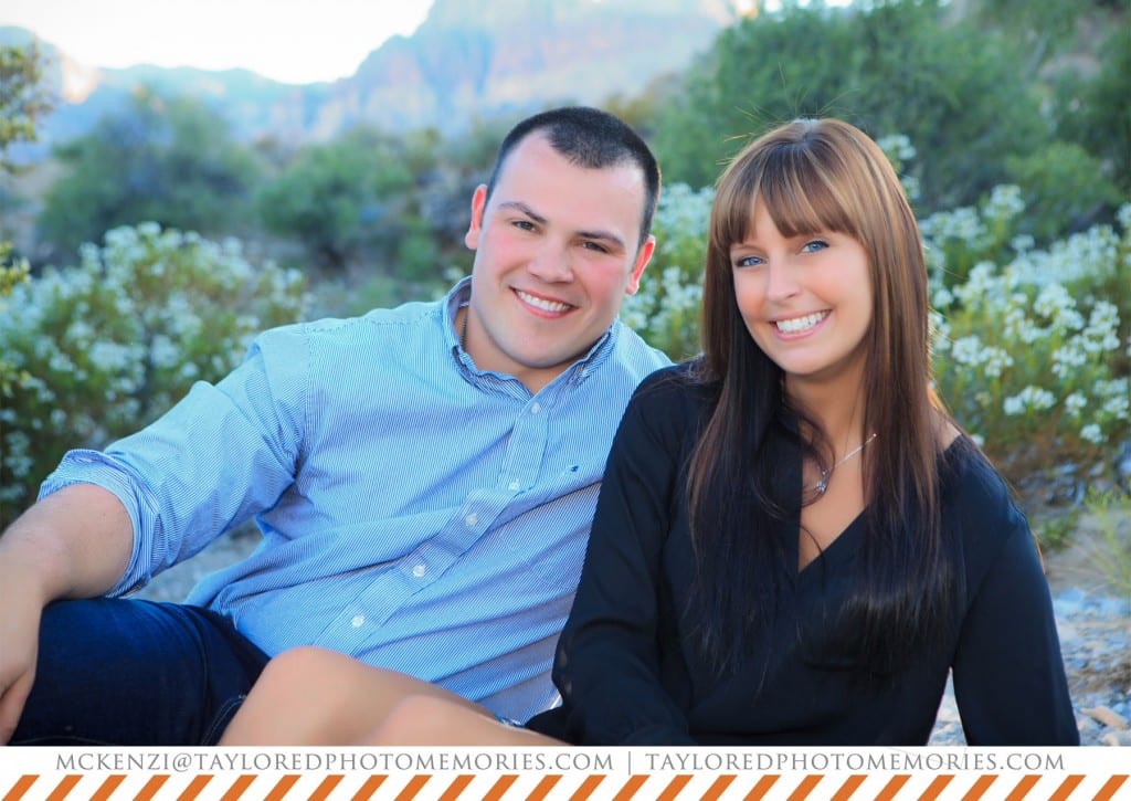 Red Rock Canyon Engagement Session | Las Vegas Elopement Photographer | Adventure Wedding Photographer | Taylored Photo Memories