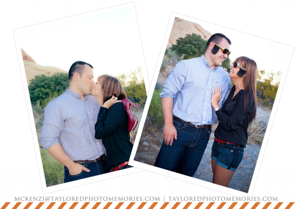 Red Rock Canyon Engagement Session | Las Vegas Elopement Photographer | Adventure Wedding Photographer | Taylored Photo Memories