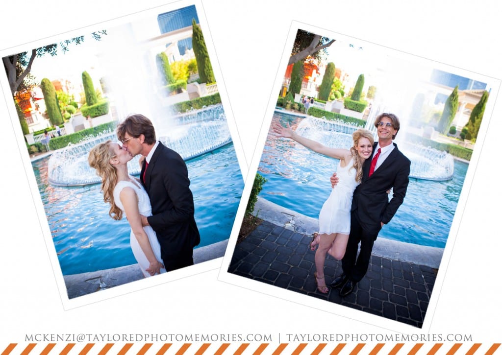 Caesar's Palace Garden Wedding | Las Vegas Elopement Photography | Adventure Wedding Photographer | Las Vegas Elopement Photographer | Taylored Photo Memories
