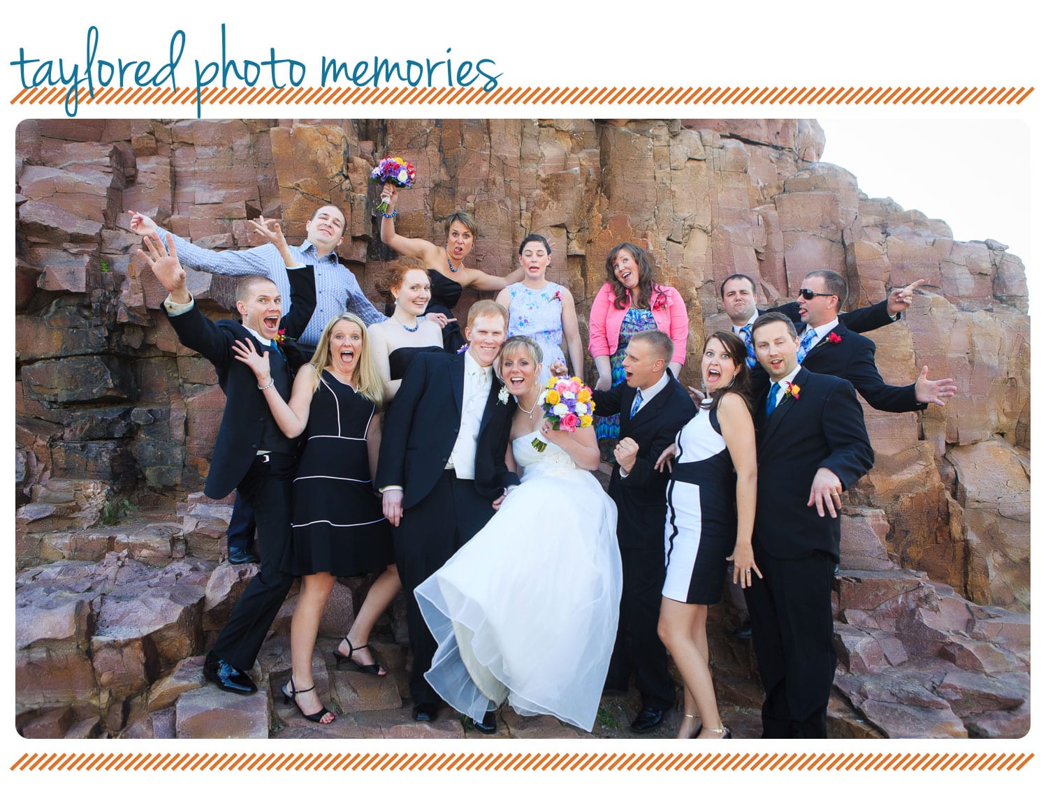 South Dakota Wedding Photographer - Sioux Falls Wedding - Falls Park Wedding