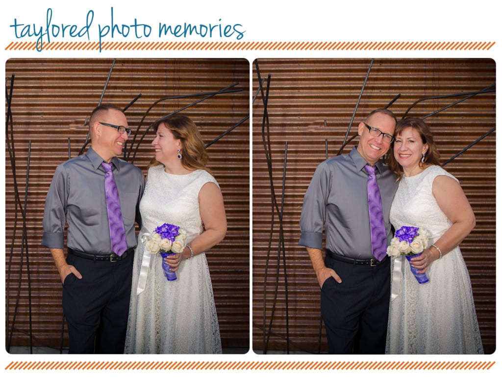 Las vegas Elopement in Downtown Las Vegas | Le Thai Wall