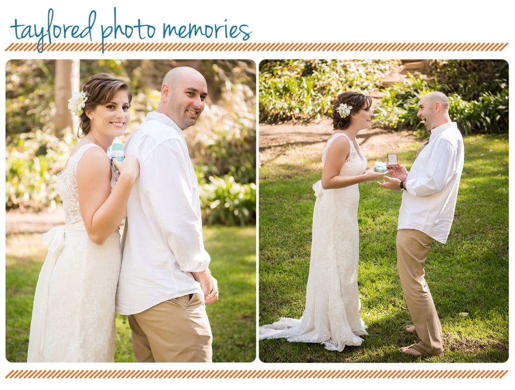 First Look | Gift Exchange | Laguna Beach Wedding