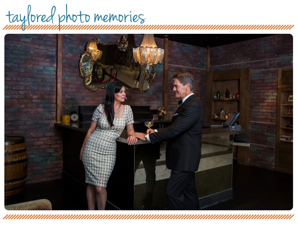 vintage engagement photo shoot in Las Vegas by Taylored Photo Memories