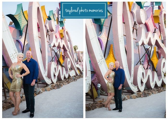 Las Vegas Wedding Photographer // Neon Museum Photo Shoot // Little White Wedding Chapel 