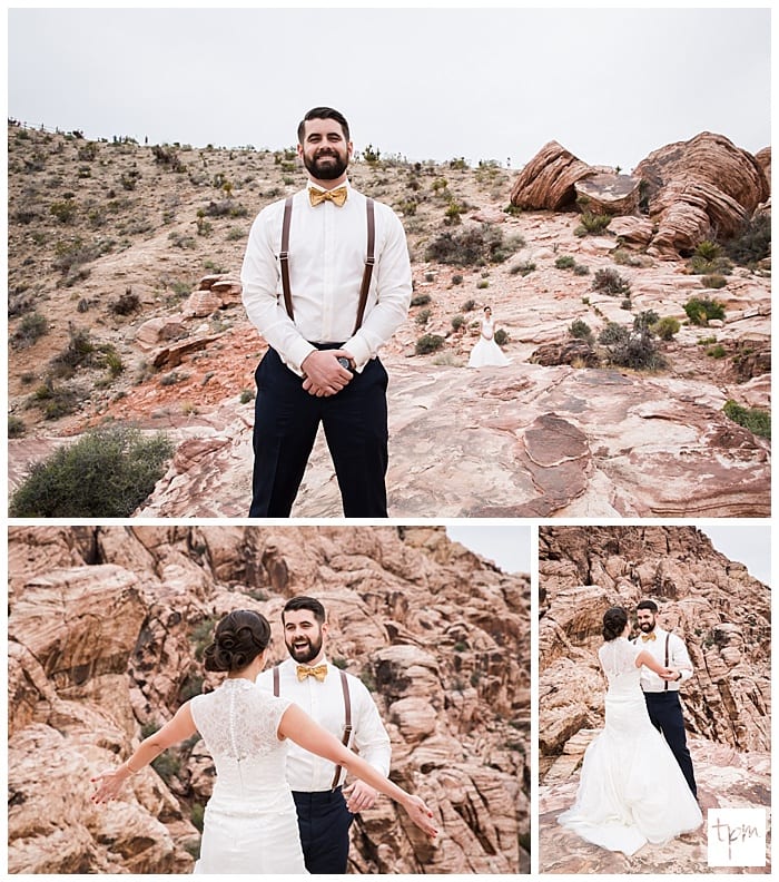 Wedding at Red Rock Canyon Las Vegas Nevada 