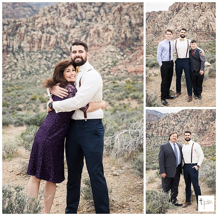 Wedding at Red Rock Canyon Las Vegas Nevada 