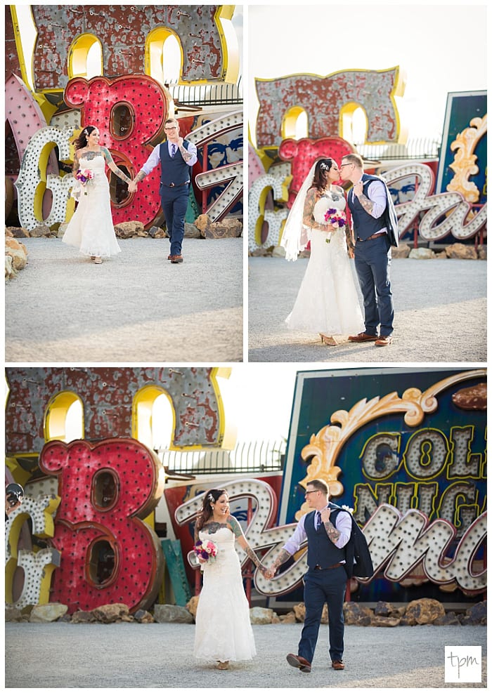 Tattoo-Bride-Wedding-Las-Vegas-Neon-Boneyard-Pictures