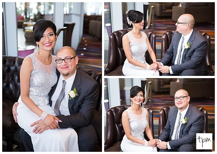 Vegas Wedding in Vdara and the COPA Room at Bootlegger Bistro