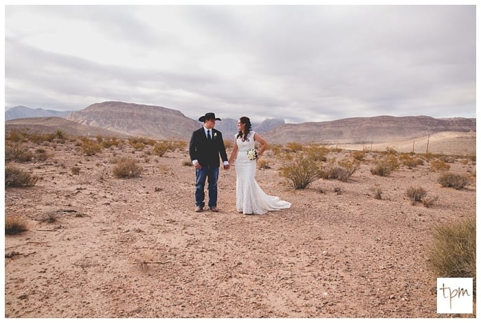Desert Wedding at Cactus Joes Nursery in Las Vegas NV
