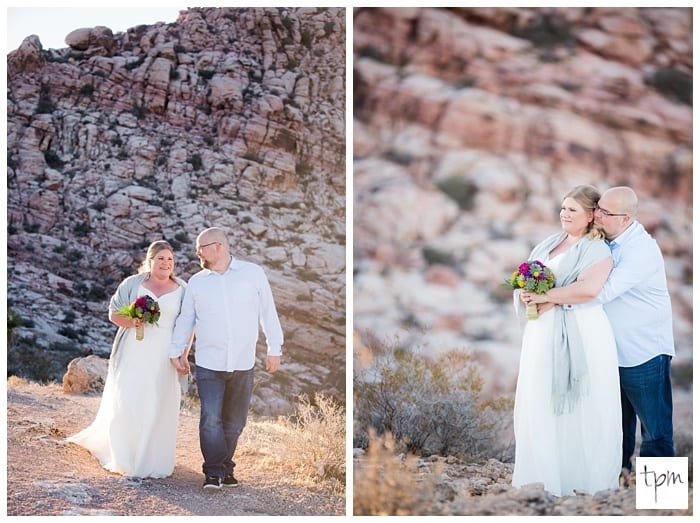 Photos of A Las Vegas Desert Wedding at Calico Basin