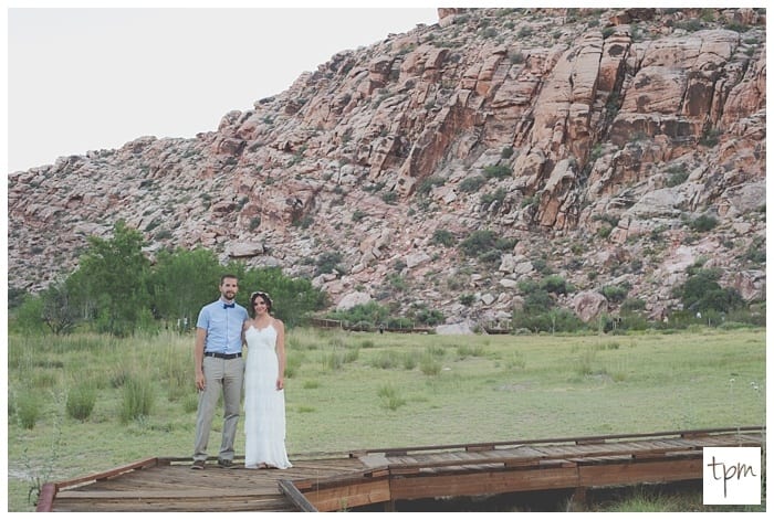 Spring Wedding in the Desert of Red Rock Canyon Las Vegas