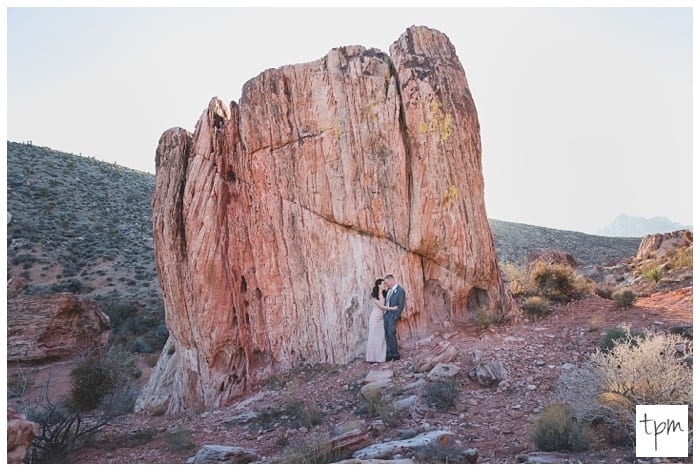 Calico Basin Wedding in Red Rock Canyon