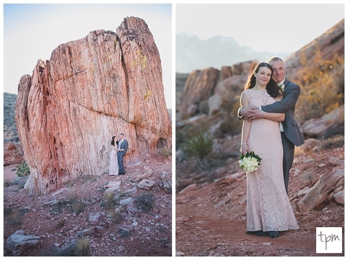Calico Basin Wedding in Red Rock Canyon
