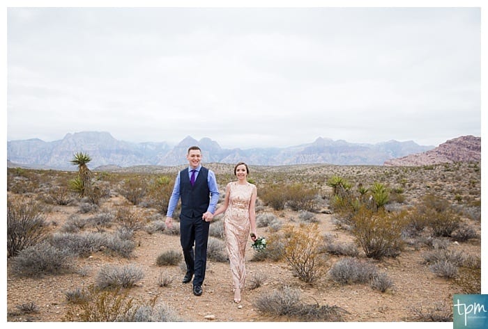 New Years Eve Red Rock Canyon Elopement, Vegas Wedding Photographers, Edgy Wedding Photography