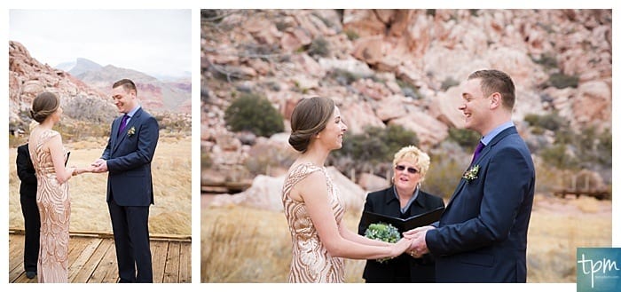New Years Eve Red Rock Canyon Elopement, Vegas Wedding Photographers, Edgy Wedding Photography